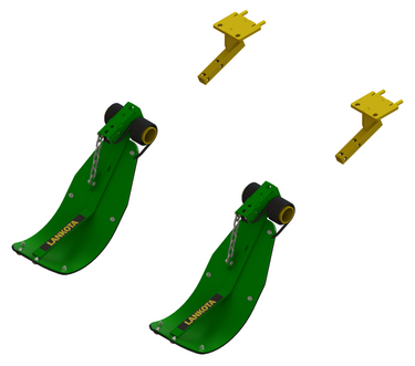 LANSS4090XT -- Lankota Stalk Stomper® Mounting Kit for John Deere® 40/90 Series Corn Heads